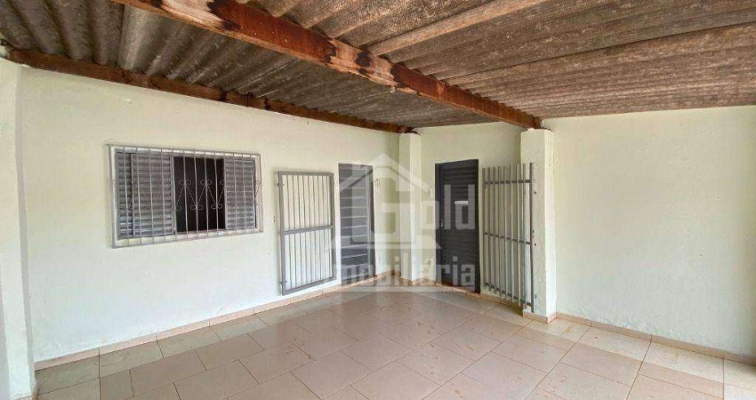 Casa com 1 dormitório para alugar, 75 m² por R$ 1.075,60/mês - Ipiranga - Ribeirão Preto/SP