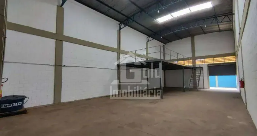 Galpão para alugar, 320 m² por R$ 5.980/mês - Vila Elisa - Ribeirão Preto/SP