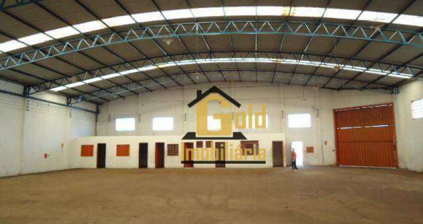 Galpão para alugar, 800 m² por R$ 15.170,00/mês - Jardim Salgado Filho - Ribeirão Preto/SP