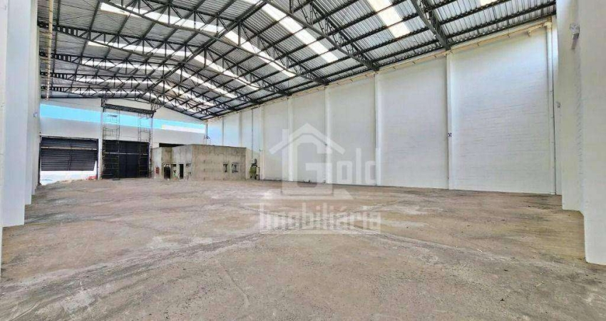 Galpão NOVO para alugar, 1100 m² por R$ 28.395/mês - Jardim Paschoal Innecchi - Ribeirão Preto/SP