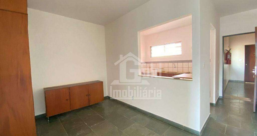 Apartamento com 1 dormitório para alugar, 48 m² por R$ 1.417,00/mês - Jardim Paulistano - Ribeirão Preto/SP