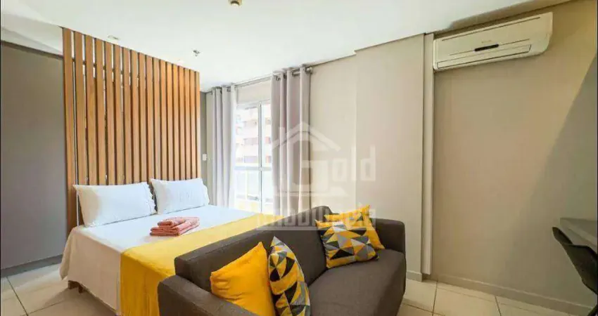 Flat com 1 dormitório para alugar, 30 m² por R$ 2.650,00/mês - Nova Aliança - Ribeirão Preto/SP