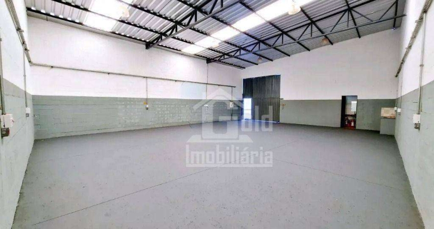 Galpão para alugar, 215 m² por R$ 3.450,00/mês - Independência - Ribeirão Preto/SP