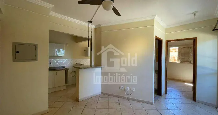 Apartamento com 1 dormitório, 45 m² - venda por R$ 185.000,00 ou aluguel por R$ 1.382,96/mês - Parque Industrial Lagoinha - Ribeirão Preto/SP