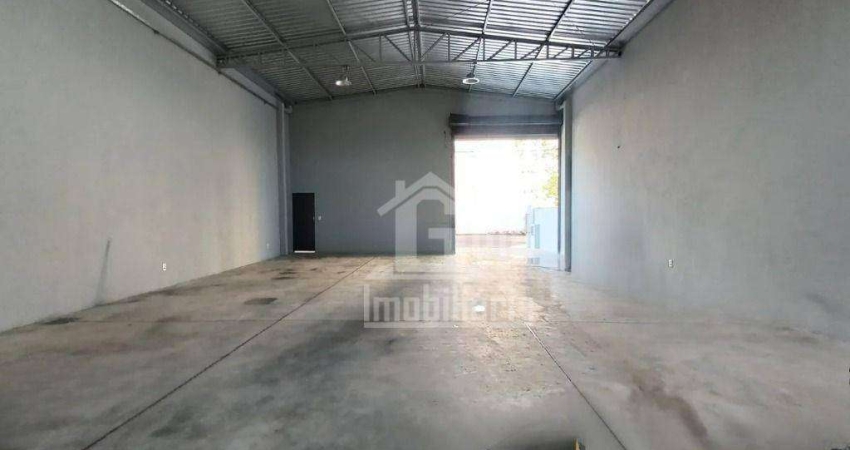 Salão NOVO para alugar, 168 m² por R$ 7.350/mês - Nova Ribeirânia - Ribeirão Preto/SP