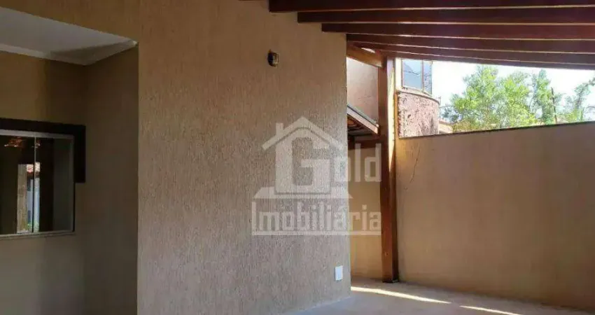 Casa com 3 dormitórios para alugar, 132 m² por R$ 2.799,00/mês - Jardim Ouro Branco - Ribeirão Preto/SP