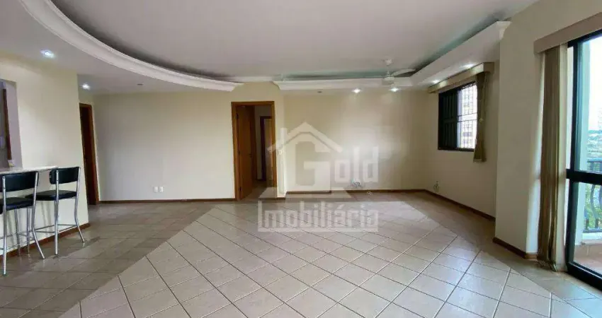 Apartamento Alto Padrão com 3 dormitórios para alugar, 125 m² por R$ 5.148/mês - Jardim Irajá - Ribeirão Preto/SP