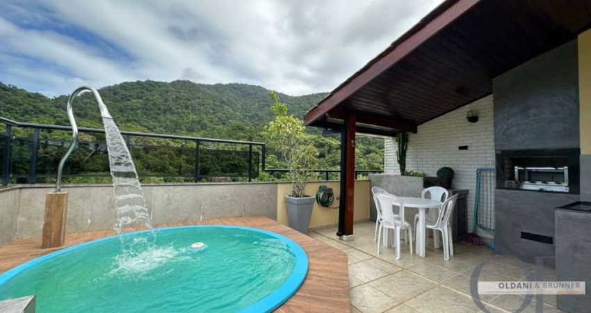 COBERTURA DUPLEX MOBILIADA COM 2 DORMITÓRIOS MAIS JACUZZI NAS TONINHAS