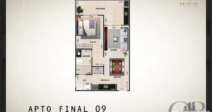 Apartamento com 1 quarto à venda no Centro, Ubatuba 