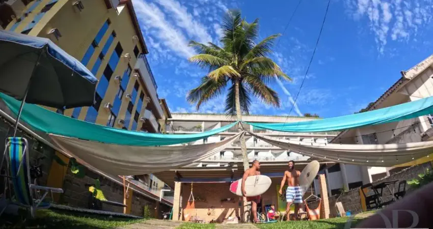 HOSTEL MOBILIADO COM 5 DORMITÓRIOS NA PRAIA GRANDE.