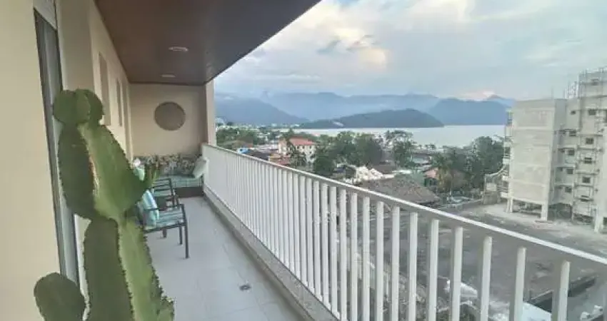 Apartamento de alto padrão mobiliado com 3 suítes vista mar no itaguá.