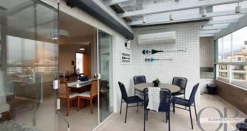 Cobertura duplex mobiliada vista mar com 3 dormitórios no itaguá.