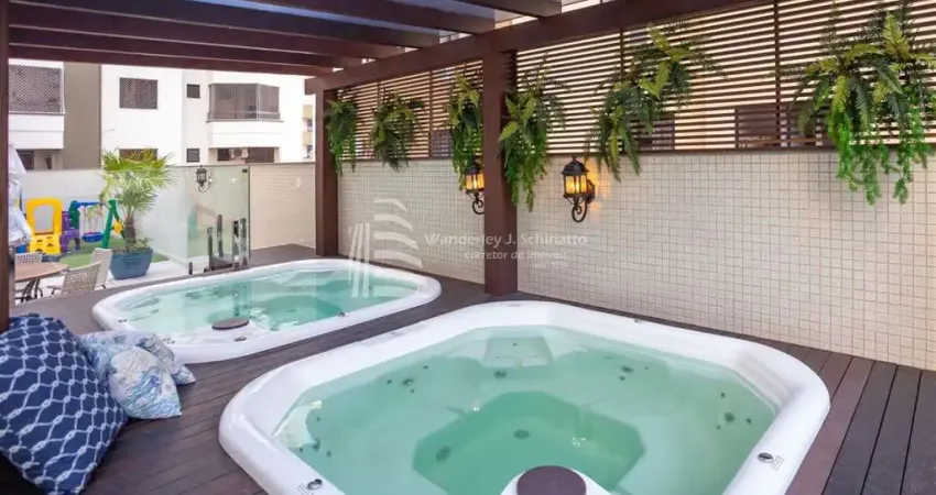 Apartamento de 04 suites frente avenida, meia praia, itapema - sc