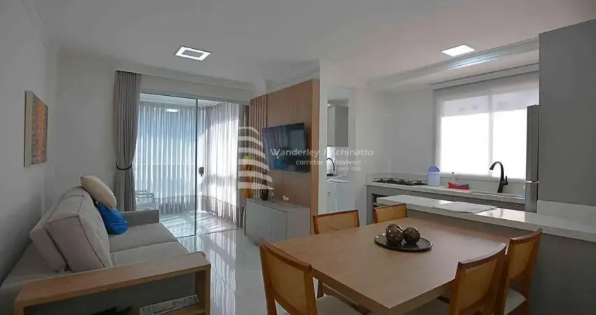 2 suites com 2 vagas de garagem. mobiliado , morretes, itapema - sc