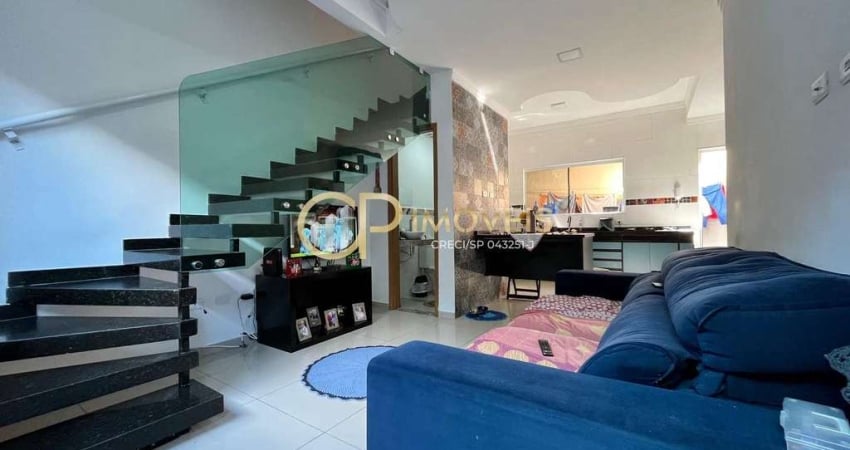 Casa de Condomínio com 3 quartos, Balneário Maracanã, Praia Grande - R$ 320 mil, Cod: 790