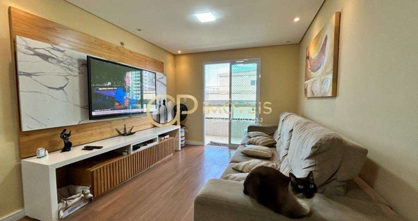 Apartamento com 2 quartos, Caiçara, Praia Grande - R$ 540 mil, Cod: 798