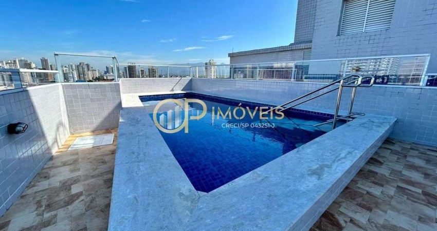 Apartamento com 2 quartos, Guilhermina, Praia Grande - R$ 380 mil, Cod: 800