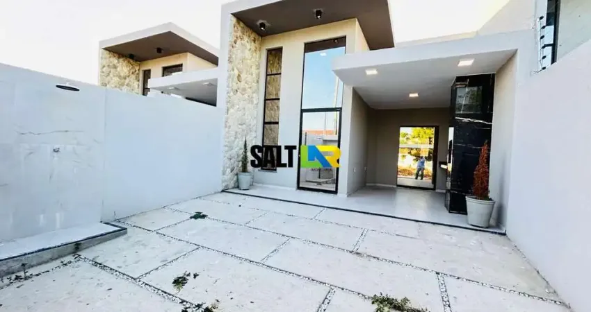 Casa com 3 dormitórios à venda, 110 m² por R$ 450.000,00 - Guaribas - Eusébio/CE