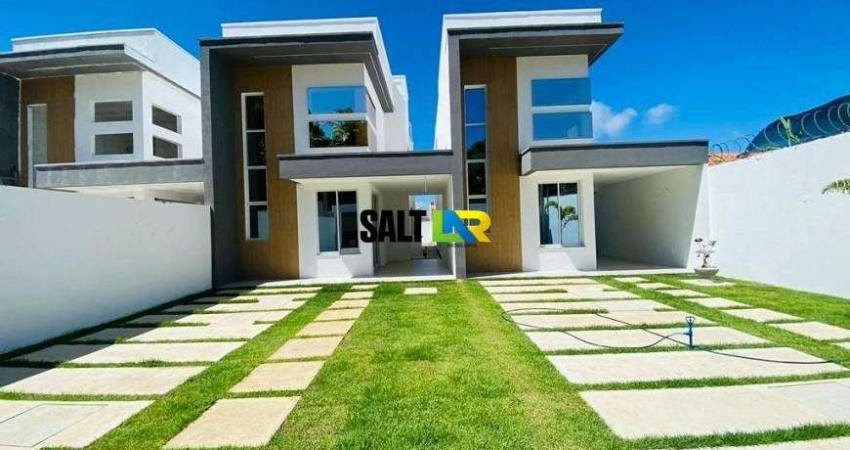 Casa com 3 dormitórios à venda, 218 m² por R$ 490.000,00 - Urucunema - Eusébio/C