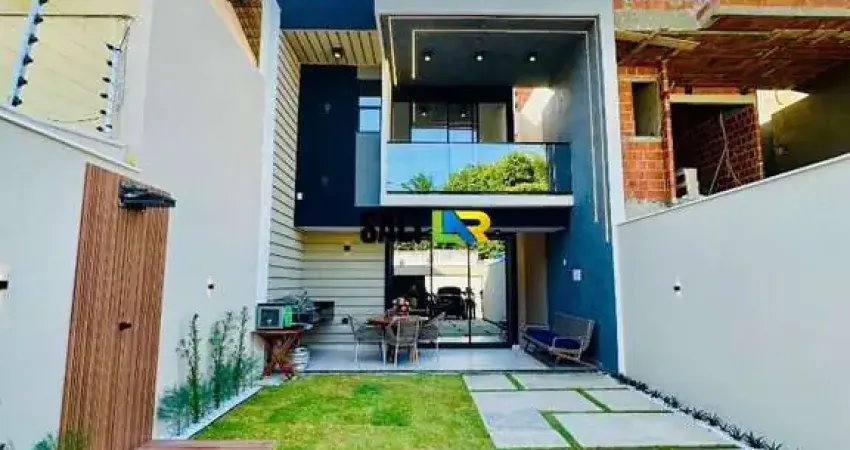 Casa com 4 dormitórios à venda, 134 m² por R$ 629.900,00 - Guaribas - Eusébio/CE