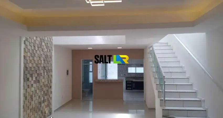 Casa duplex na messejana - 125m² de área construída, 3 quartos, 3 vagas - r$419.