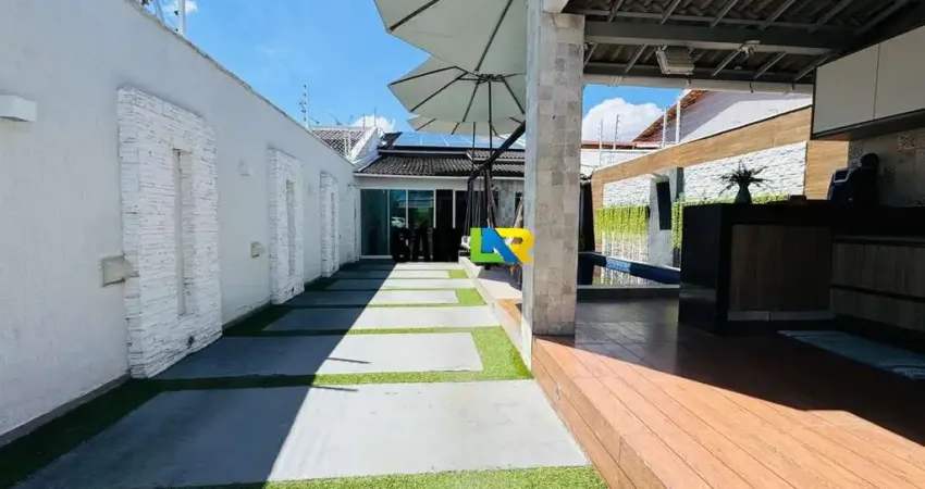 CASA PLANA BELÍSSIMA NO PASSARÉ - 3 suítes, porteira fechada, segurança completa