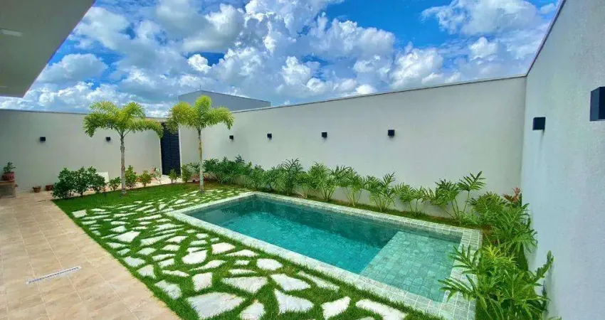 Casa com 3 dormitorios a venda, 220 m2 por r$ 1.800.000,00 - condominio green park - aracatuba/sp