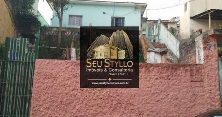 ÓTIMO TERRENO COM 2 CASAS À VENDA - VILA STO ESTEFANO