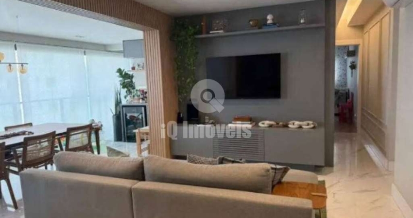 Campo Belo  apartamento a venda. 100 m2 - 2 suítes 2 vagas - Varanda gourmet. Mobiliado