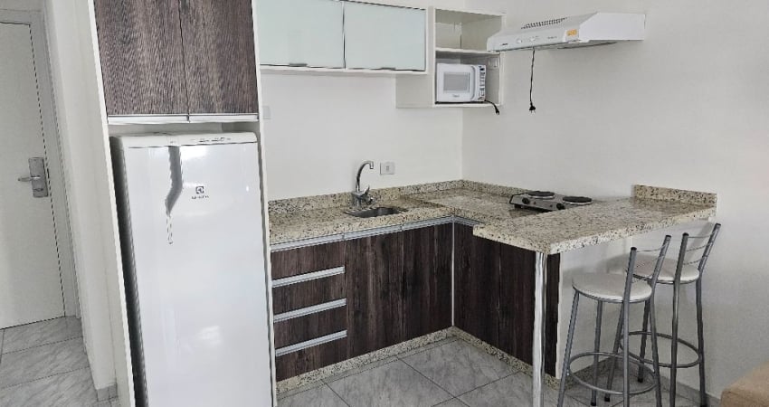 Apartamento 01 Quarto No Centro De Curitiba Condomínio Clube