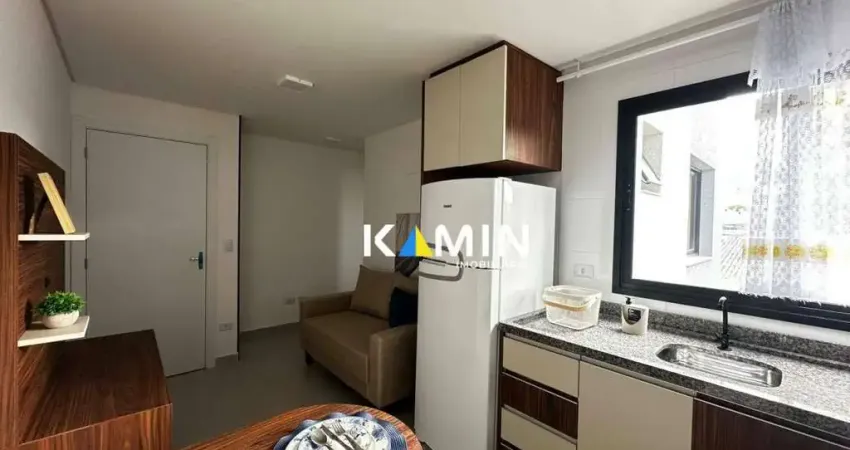 Studio com 1 dormitório à venda, 21 m² por r$ 169.000,00 - cajuru - curitiba/pr