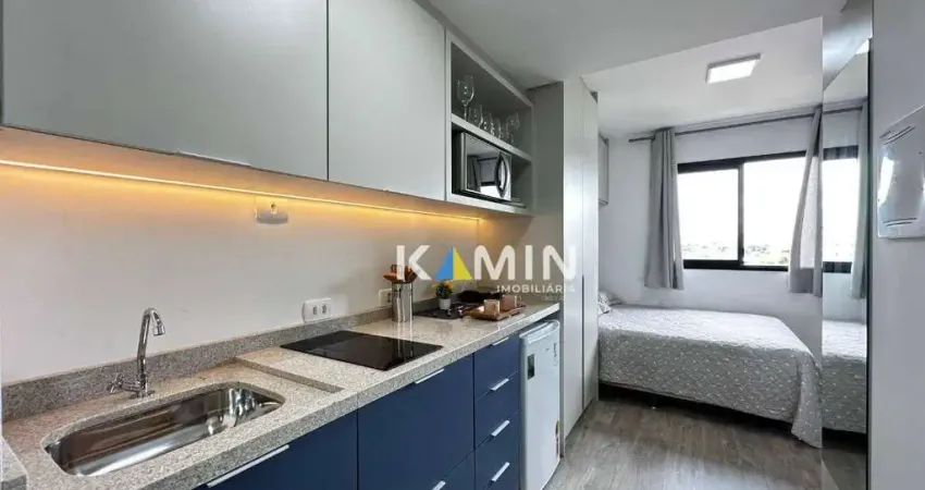 Studio com 1 dormitório à venda, 17 m² por r$ 299.900,00 - novo mundo - curitiba/pr