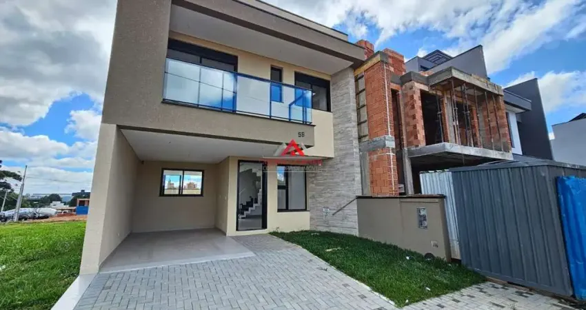 Sobrado Alto Padrão 03 Dormitórios com 1 suíte com 141m² - Costeira - São José dos Pinhais
