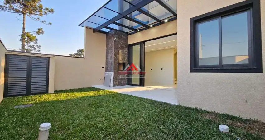 Sobrado alto padrão com 3 suítes - 145m² - costeira - são josé dos pinhais