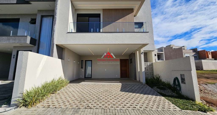 Sobrado Alto Padrão 4 Dormitórios com 3 suítes - 179m² - Costeira - São José dos Pinhais