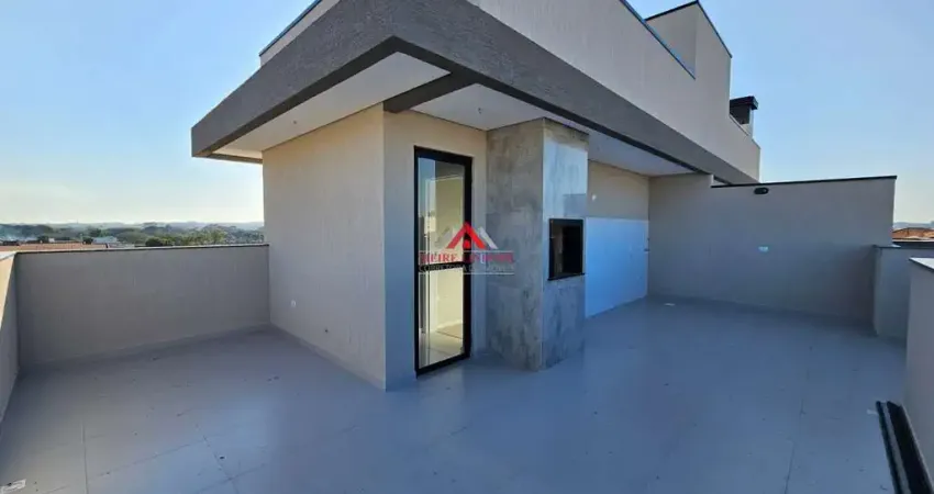 Cobertura duplex 03 dormitórios e 2 suítes com 115m² total - cidade jardim - são josé dos pinhais