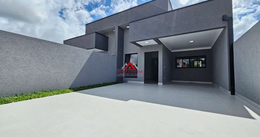 Casa 03 Dormitórios e 1 suíte com 92m² - Boneca do Iguaçu - São José dos Pinhais