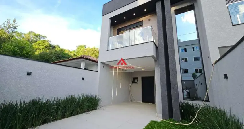 Sobrado alto padrão 03 suítes com 214m² - aristocrata - são josé dos pinhais