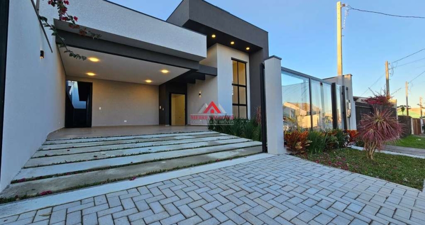 Casa Alto Padrão 03 Dormitórios e 1 suíte com 155m² - Cruzeiro - São José dos Pinhais.