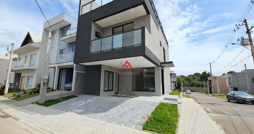 Sobrado  com 03 suítes , em condomínio com 158m²  - costeira - são josé dos pinhais.