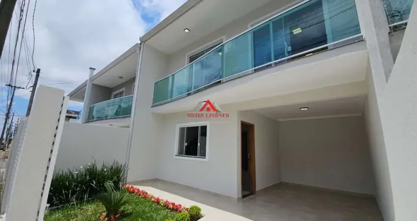 Sobrado 03 quartos semimobiliado com 100m² - afonso pena - são josé dos pinhais