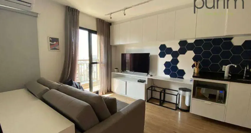 Apartamento com 1 dormitório para alugar, 36 m² por R$ 3.757,36/mês - Liberdade - São Paulo/SP