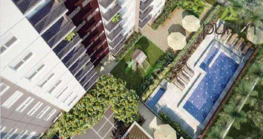 Apartamento com 1 dormitório para alugar, 38 m² por R$ 2.552,92/mês - Vila Carioca - São Paulo/SP