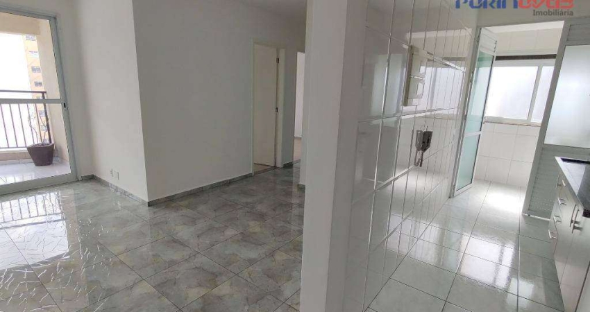 Apartamento com 3 dormitórios para alugar, 70 m² por R$ 3.531,00/mês - Ipiranga - São Paulo/SP