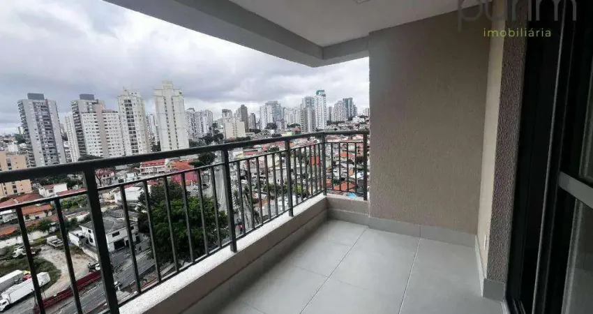 Apartamento com 1 dormitório para alugar, 39 m² por R$ 3.030,00/mês - Sacomã - São Paulo/SP