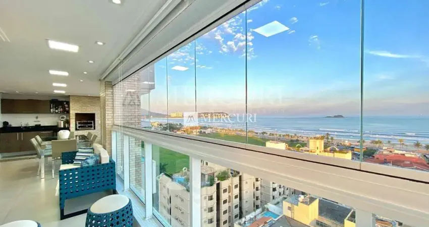 Apartamento no guarujá, enseada, 3 quartos, sendo 1 suíte e varanda gourmet - mercuri imóveis - imobiliária no guarujá