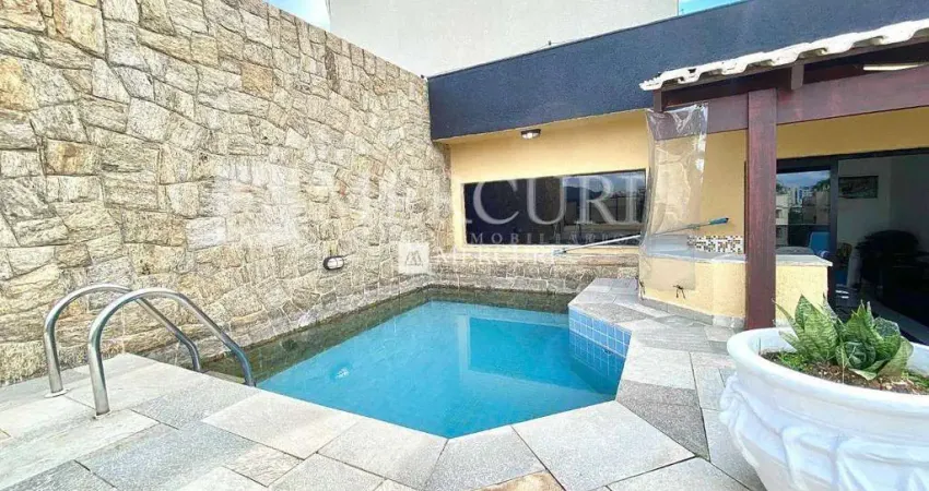 Cobertura a 250 metros da Praia com 3 quartos (2 suítes) à venda, 158 m² por R$ 1.000.000 - Enseada - Guarujá/SP - Imobiliária Mercuri
