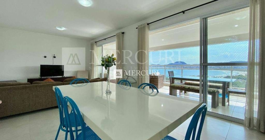 Apartamento Enseada, 3 quartos à venda por R$ 1.350.000 - Imobiliária Guarujá