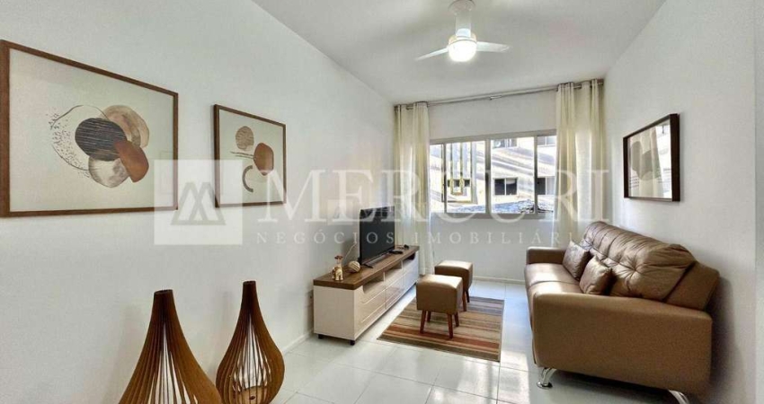 Apartamento no Guarujá, Enseada, Repaginado, 2 Quartos.