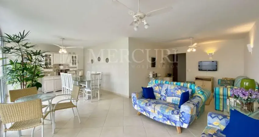 Apartamento no guarujá, pitangueiras, 3 quartos, sendo 1 suíte e sacada com vista parcial para o mar - mercuri imóveis - imobiliária no guarujá.